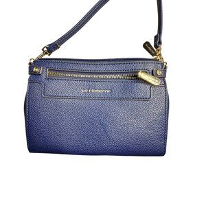 Liz Claiborne Elly Convertible Faux Leather Crossbody Bag
